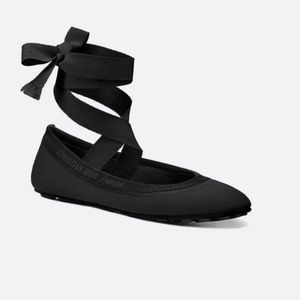 Dior academy lace up flats (2019)